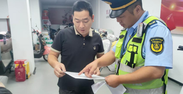 鼎城区交通运输局： 普法宣传进门店 筑牢电动车安全源头防线