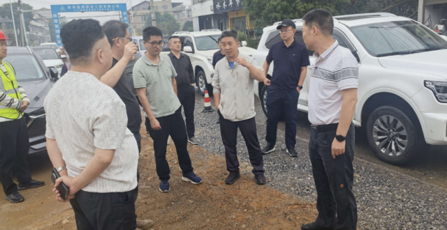 省交通质安局在常德市开展交通建设工程质量安全监督调研指导